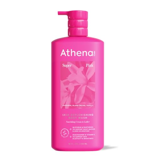 Athena Club Body Wash For Women Super Pink 18 Fl Oz