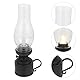 TOYANDONA LED Kerosin Lampe LED Laternen LED Kerosin Licht Traditionelle Kerosin LED Lampe LED Decor Glas Kerosin Öl Lampe LED Kerosin Lampe Modell LED Nachtlicht Kerosin Licht Modell Pp