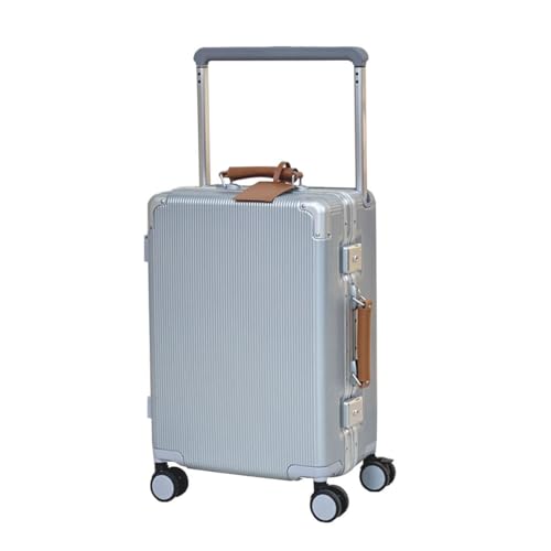 BEITH Hardside Luggage, BS849 Aluminium Frame Suitcase with Cup Holder, Wide Tie Rod, TSA Customs Lock, PC Shell, 360° Double Spinner Wheels, Soft Handle, Waterproof