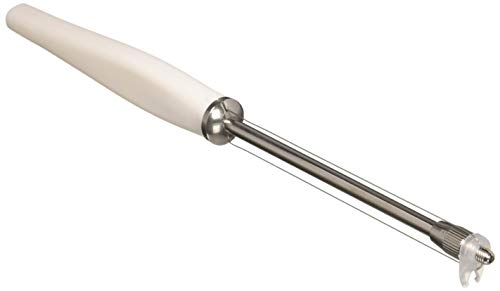 Osti Original (White) Cheese slicer â€“ Handheld Double wire stainless steel cutter for thin and thick slices, suitable for semi-hard and semi-soft block cheese â€“ Dishwasher safe Danish design