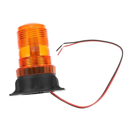 Luz estroboscópica naranja de 15w con lente de PC para autobús escolar