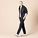Amazon Essentials Mens Straight-Fit Casual Stretch Chino Pants, Black, 33W x 32L