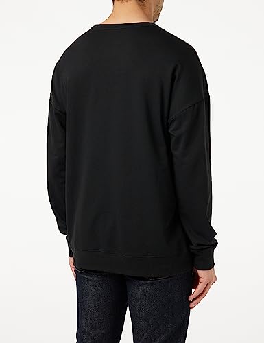 Calvin Klein Uomo L/S Sweatshirt, Black, XL - 3