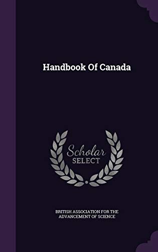 Handbook of Canada 1342692675 Book Cover