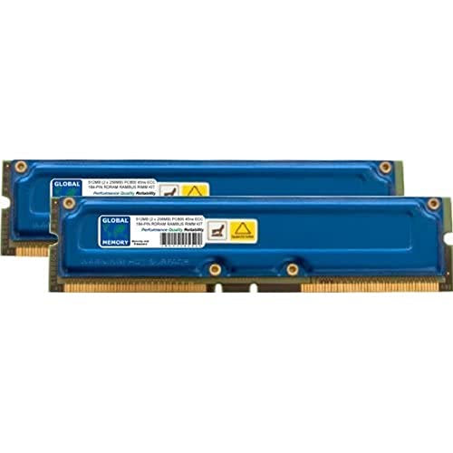 Barrette Mémoire Kingston RDRAM 512 Mo – PC800, ECC, 184 Broches