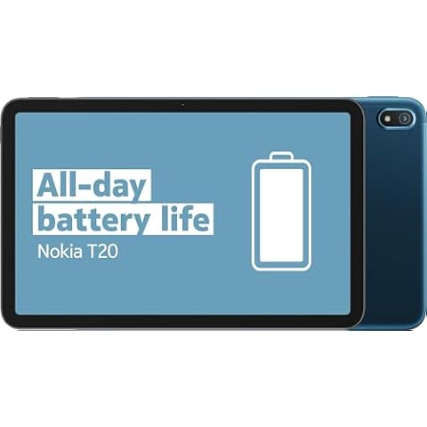 Nokia T20 Tablet with 10.36" Display Cover
