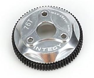 Integy RC Model T8008SILVER 76T Metal Spur Gear for Traxxas Stampede 2WD, Rustler 2WD & Slash