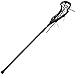 City Sports Gait Air 2 D Women's Lacrosse Stick - Enhance Defensive Skills with Ball Dislodgement Technology and Quick-Release Scoop (Black)