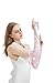 Fingerless Long Pink Gloves Women Fancy Pink Satin Fingerless Gloves Costume 21
