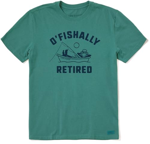T-shirt O'Fishally Retired manches courtes homme idéal pour la pêche