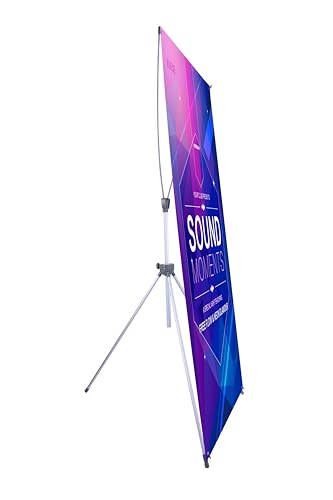 Adjustable X Banner Stand 6 Pack for Events