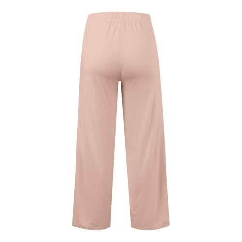 Girl's Wide Leg Sweatpants Trendy Oversized Drawstring Sweat Pant High Waist Baggy Joggers Athletic Clothes Soft4