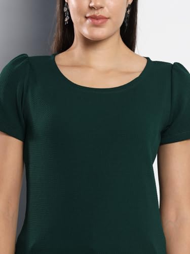 Image of Q - RIOUS Casual Solid Womens Regular Top