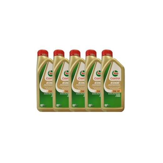 5 x 1 liter burk Castrol Edge Professional A5 0 W-30 (Volvo) ACEA A5/B5
