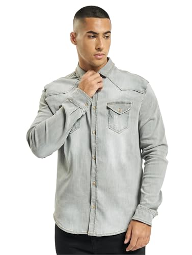 Chemise en jeans homme Brandit Riley avec poches poitrine