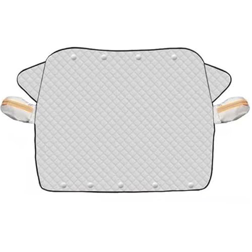 Couverture de neige hivernale pour pare-brise et trajets sereins