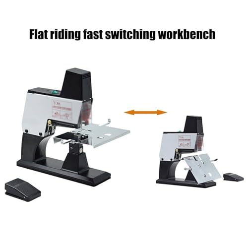Automatischer elektrischer Heftgerät mit Stauvermeidung, bindet bis zu 40 Blatt, perfekt für Büro und Zuhause, schnelle und effiziente Heftlösung