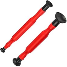 Bittwee 2PCS Car Valve Lapping Kit, Automotive Valve Lapper Set with 4 Suction Plates, Double Ended Grip Valve Grinding Stick Tool for Vehicle Oil Systems Maintenance Repair, Universal Fit