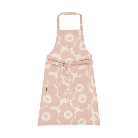 MARIMEKKO Pieni Unikko Apron – Refine Your Kitchen Décor with Our Floral Apron — 100% Cotton Apron for Kitchen (34.5 in x 33 in) Cover