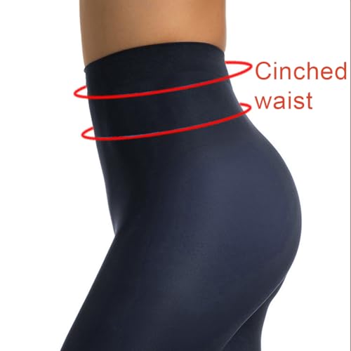 Image of Womens 40 Den Opaque Control Top Tights, High Waist Pantyhose