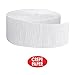FR Festive Crepe Streamer (white) Party Accessory  (1 count) (1/Pkg)
