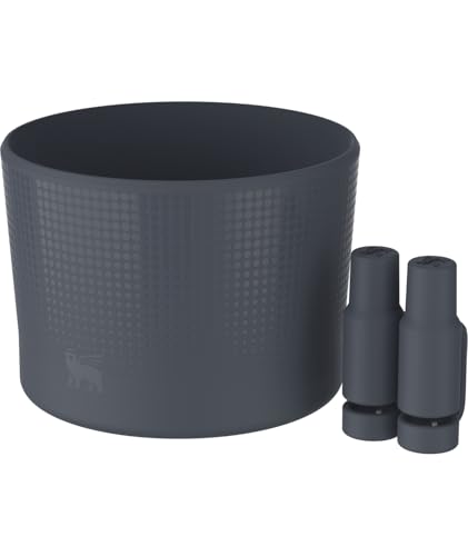 Image of Stanley Quencher Boot and Straw Cover Cap | Anti-Slip Silicone Protector for Tumbler with Handle | Accessory Set for Stainless Steel Drinking Cup | BPA-Free
