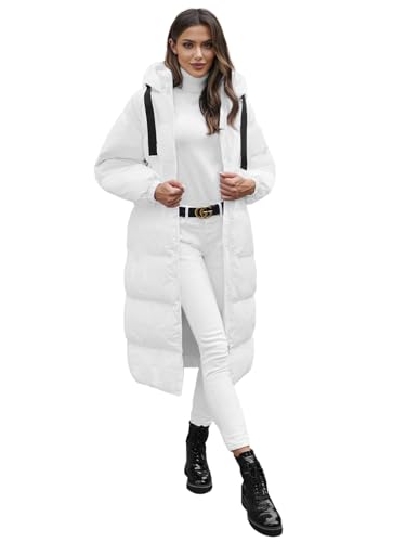 OZONEE Damen Mantel Wintermantel Winterjacke Jacke Parka Übergangsjacke Coat Wärmemantel Wärmejacke Winter Herbst Lang Warm Stehkragen Outdoor Gepolstert 777/8661K/281...