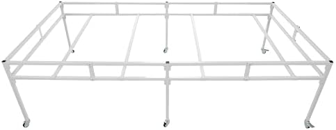 HECASA 4' x 8' Rolling Flood Table Tray Stand for Hydroponic Tray...