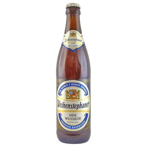 Cerveja Alemã Weihenstephaner Hefeweissbier - Garrafa 500ml