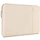 DOMISO Laptoptasche 17 zoll Laptop Tasche Hülle Schutzhülle Wasserdicht laptop-taschen Laptophülle Notebooktasche Sleeve Case für HP Pavilion Envy/Dell/IdeaPad/LG Gram/MSI/ASUS/Razer,Beige