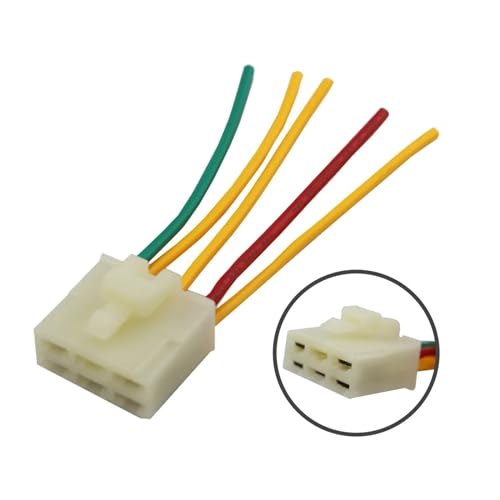 Rectificador 5 cables y 6 cables para motocicleta con conector macho de voltaje 3