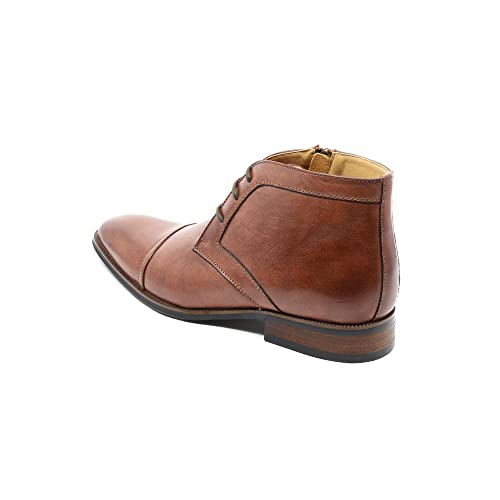 Metrocharm MC119 Men's Cap Toe Lace up Dress Chukka Oxford Ankle Boot3