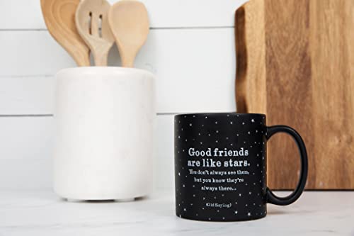 Taza de cerámica negra mate 14 oz microondas y lavavajillas miniatura 2