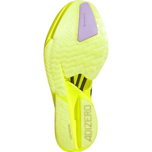 adidas Homme Adizero Adios Pro 4 Chaussures, Owhite-LtBlue-brired, 44.5|45