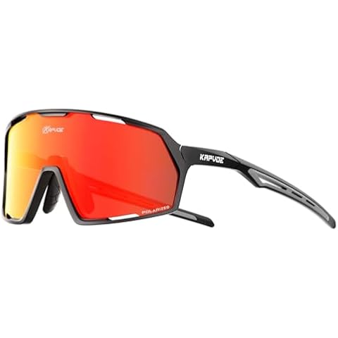 KAPVOE Polarized Cycling Sunglasses for Sports Cover