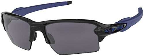 Oakley Flak Jacket 2.0 XL Sunglasses Polished Black/Navy/Black Iridium