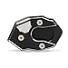 Motorcycle Kickstand Extender Foot Side Stand Extension Pad Support Plate Replacement for Kawasaki Z650 Z900 Z900RS Z1000 Z1000SX ER-6N ZX6R ZX10R NINJA650R(Black)