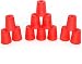 DEWEL Quick Stacks Cups, 12 PC of Sports Stacking Cups Speed Training Game(Red)