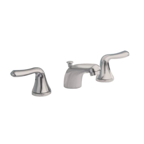 Up To 40% OFF American Standard 3875.501.295 Colony Soft Two-Handle Widespread Bath Faucet with Metal Lever Handles and 50/50 Drain, Satin Nickel