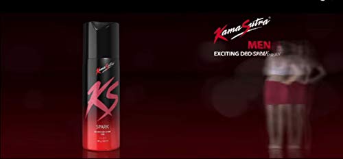Image of Kama Sutra Spark Deodorant Spray For Men (150 ml)
