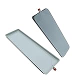 Bandeja de drenaje de condensado, colección para acondicionadores de aire, con orificio de drenaje y colector de agua de manguera, bandeja de goteo portátil para aire acondicionado compartido