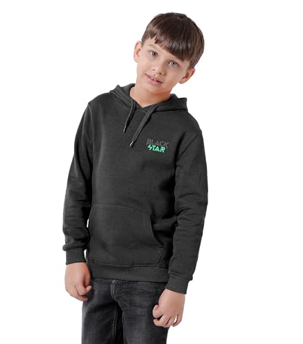 Image of KYDA KIDS Boy's Cotton Hooded Neck Hoodies - Sweatshirt with Hoodies Full Sleeves Boys Winter Wear, Long Sleeve Sweatshirts for Boys - Regular Fit Melange