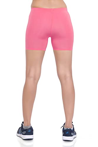 Image of Women's Solid Inner & Outer Wear Active Hot Shorts