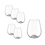 Rona2serve Serie Wine Solution Weinbecher Weinglas Wassergläser Saftglas 6er Set 330ml