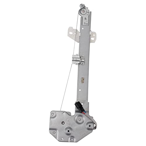 Image of TRQ Rear Driver Side Power Window Motor and Regulator Assembly Compatible with 2016-20 Honda Civic Sedan 2017-20 Civic Hatchback 2021 2019-21 Insight