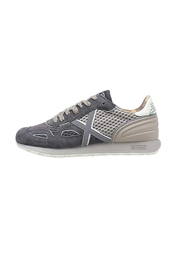 Baskets basses Munich Massana semelle crantée retro homme