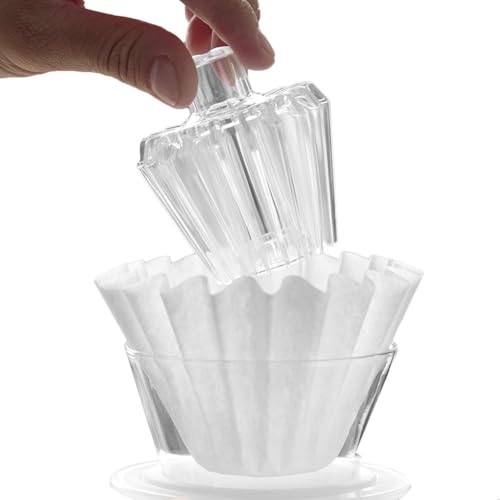 watchget Coffee Filter Paper Press Paperweight, Compatible with Flat Filter