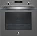 Balay 3HB5158A2 - Horno, Multifunción, A, Encastrable, 60 cm, 71 l, 7 F, Aqualisis, Ap. Abatible, Cristal Gris Antracita, Control Comfort, 10 recetas
