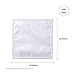 PYD Life 12 Pack Sublimation Blanks White Towel 8 Inch Bathroom Face Hand Towel Kitchen Tea Dish Drying Cotton High Absorbent Polyester Towel for Heat Press Transfer Print