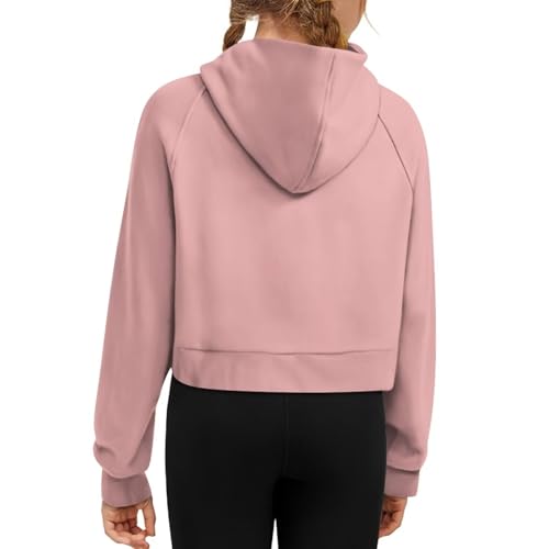 Hoodies for Teen Girls Kids Sweatshirt Zip Up Pullover Cute Clothes Fall Jackets with Pockets for Holiday 5-143